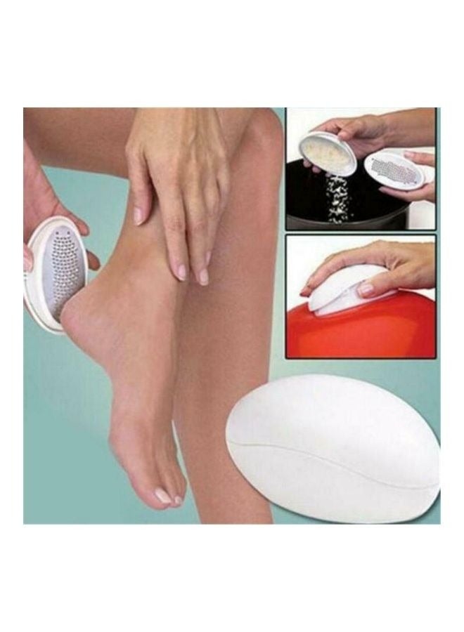 Egg-Shaped Foot Rasp File Callus Dead Skin Feet Cuticle Remover Pedicure Tool - Image 1