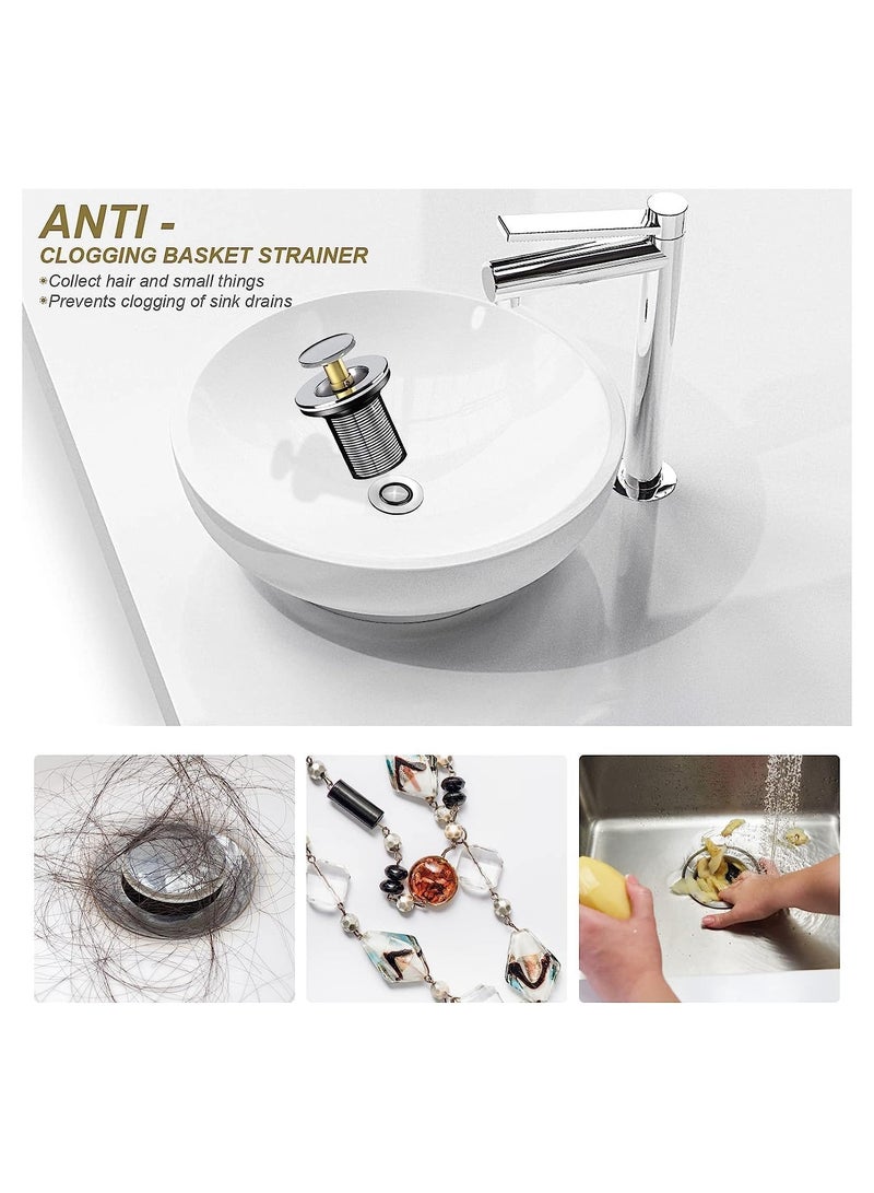 2PCS Expandable Single Sink Drain Pipe Bathroom and Kitchen Sink Drain Pipe Universal Drain Pipe Assembly with Kitchen Sink Overflow Hole Black - Image 5