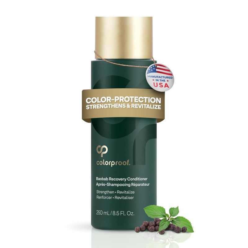 Colorproof Baobab Hair Recovery Conditioner 8.5 Fl. Oz. Sulfate Free Conditioner, Strengthening Hair Conditioner for Damaged Hair w/Peppercorn Patchouli Scent, - Image 1