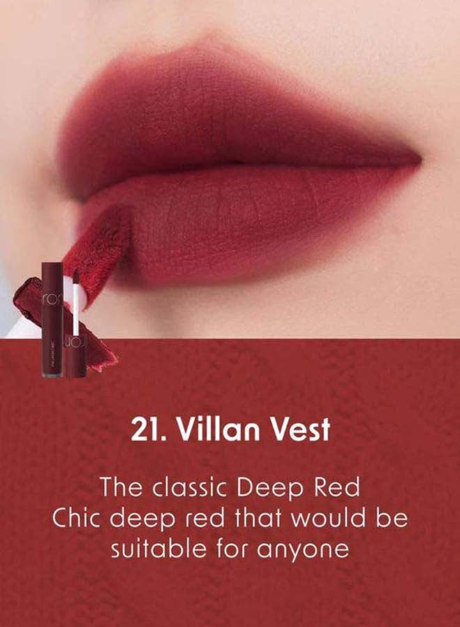 rom&nd تنت الشفاه المخملي زيرو 21 فيلان فست - Image 4