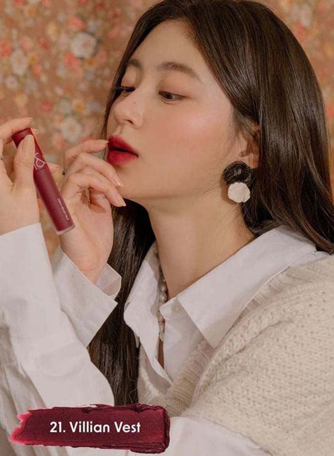 rom&nd تنت الشفاه المخملي زيرو 21 فيلان فست - Image 5