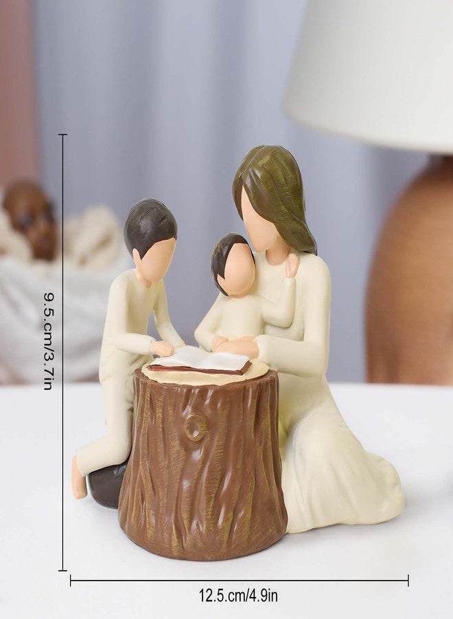 Lnrkai Mother and Son Figurines, Son Gifts from Mom, Boy Mom Gifts for Mother’s Day Anniversary Birthday Christmas, Sculpted Hand-Painted Precious Motherhood Moments - Image 2