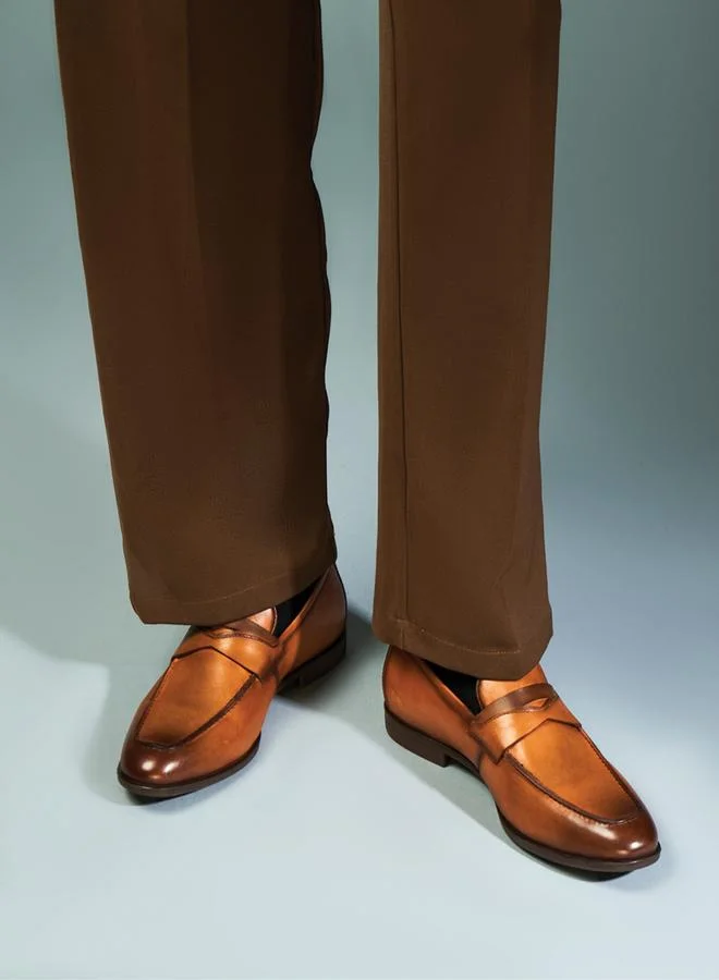 Take Two Solid Slip-On Loafers By Heel Your Sole