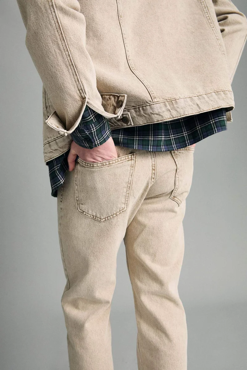 Defacto  Straight Fit Trousers for Men | Best Price UAE
