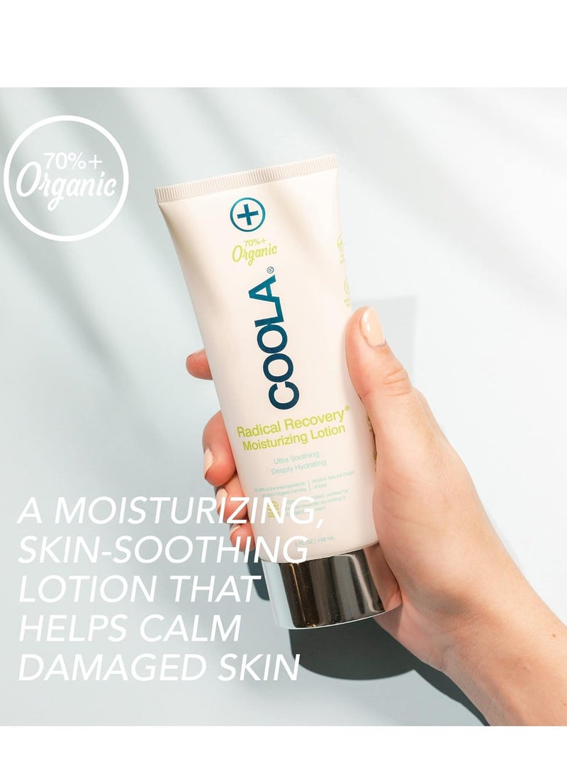 COOLA Organic Radical Recovery After Sun Body Lotion, Includes Aloe Vera, Agave and Lavender Oil for Sunburn Relief, 5 Fl Oz - Image 3