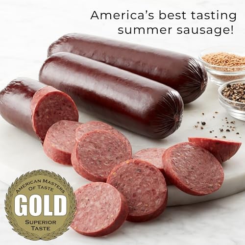 Hickory Farms Signature Beef Meat and Cheese Gift Basket (Medium) - Box Set | Charcuterie Board Food | Summer Sausage | Father's Day | Mother's Day | Easter | Christmas | Holiday | Housewarming | Gourmet | Sympathy | Care Package - Image 5