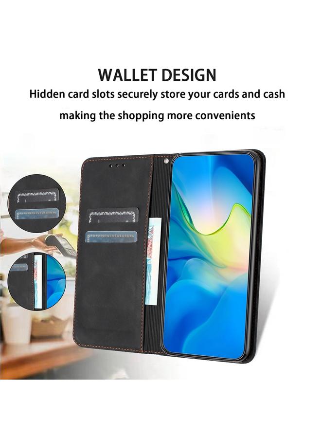 S-TOP Case For Samsung Galaxy S24 Ultra 5G Retro Elephant Embossed Leather Phone Case - Image 3