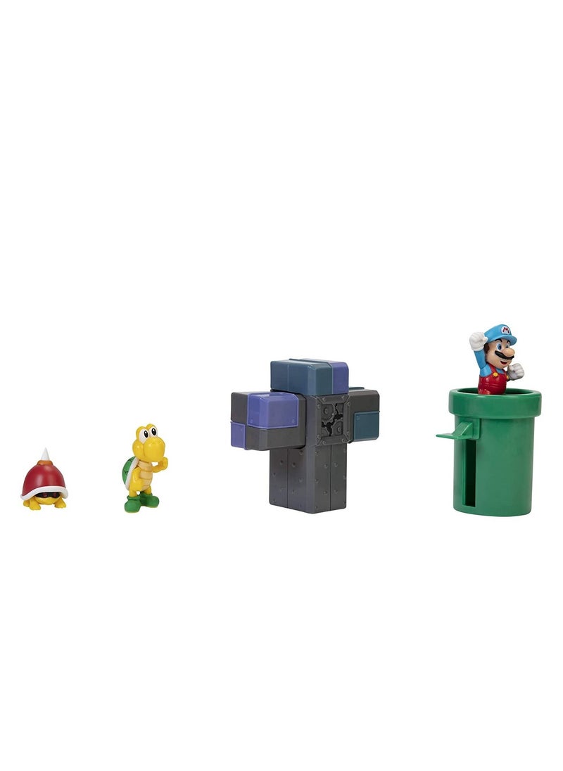 Jakks World of Nintendo Super Mario Underground Diorama Set 2.5inch  - Image 2