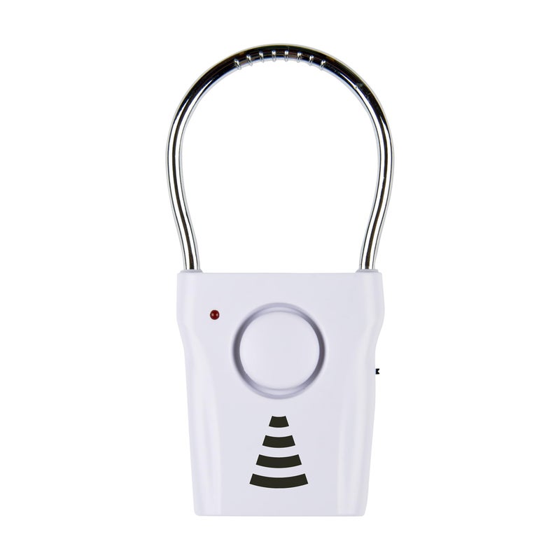 SABRE 110dB Door Handle Alarm, Extremely Loud Wireless Audible Up To 680 Ft Away, Hangs Off Door Knob or Handle, Vibration-Triggered Home Security Alarm, 3 Adjustable Settings, Great for Travel - Image 1