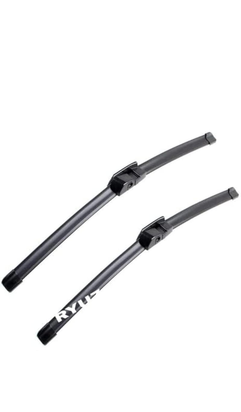 RYU7 Wiper Blades Compatible with BMW F01 F02 F04 7 Series (2008-2015 model) Pack of 2 - Image 1