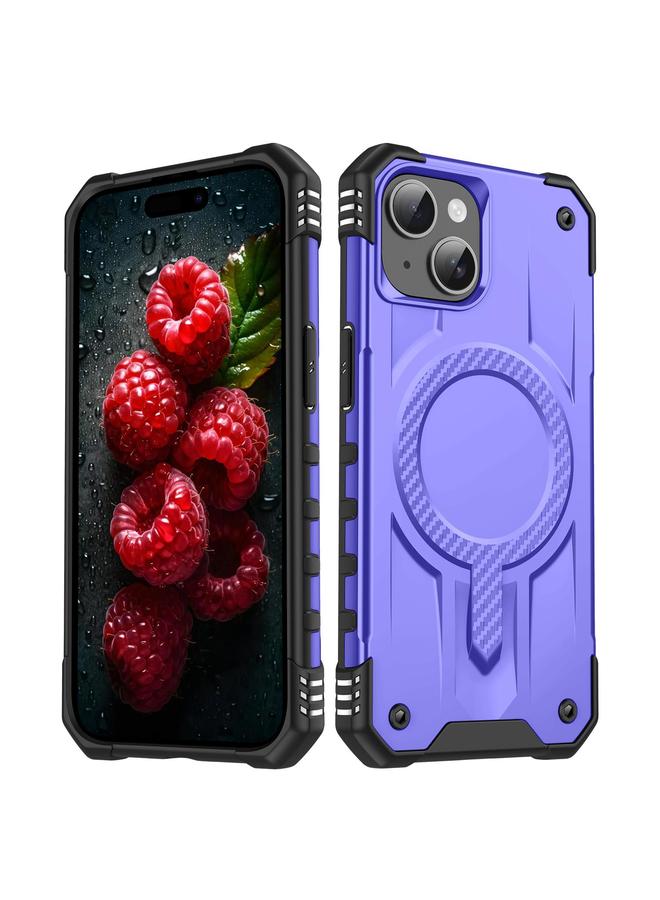 اس-توب جراب هاتف iPhone 15 Plus Straship MagSafe TPU الهجين PC - Image 1