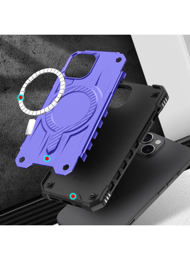 اس-توب جراب هاتف iPhone 15 Plus Straship MagSafe TPU الهجين PC - Image 5