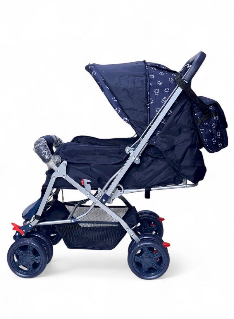 BABYCARA Baby Stroller Reversible Handle with a Bag for Babies Accessories 0-3 Years - Image 3