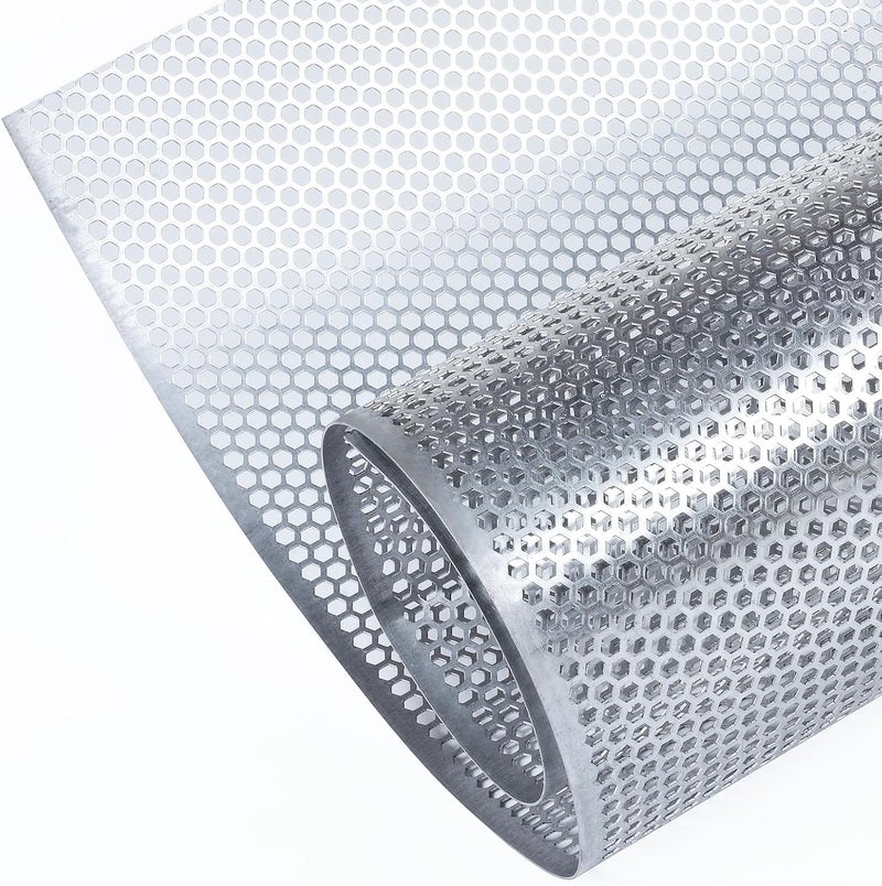 AggAuto 40"x13" Car Grill Mesh - Black Aluminum Alloy Rhombic Hole Bumper Grille Insert, Universal Fit - Image 2