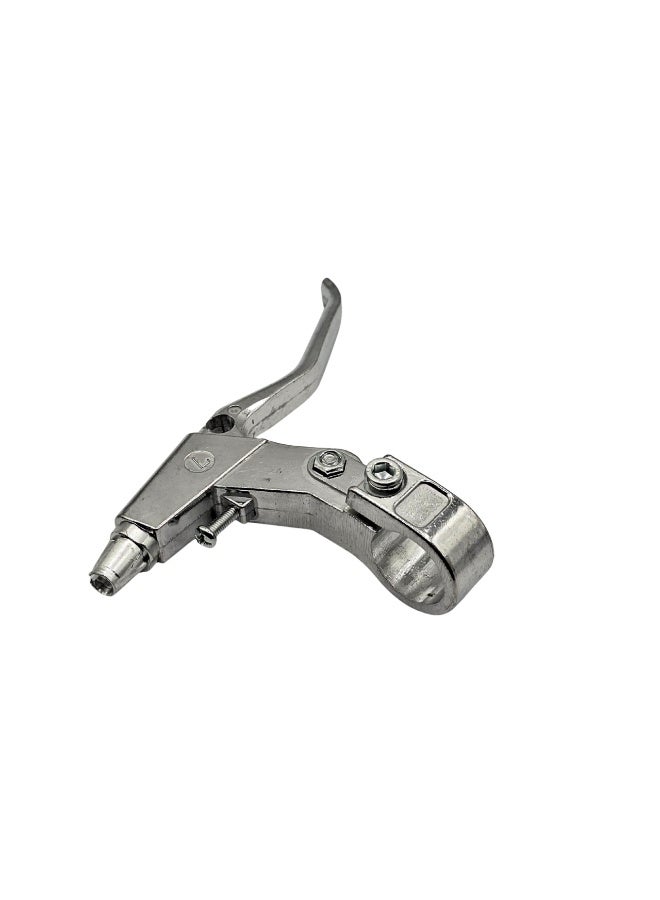 Fukukawa Universal Alloy Bicycle Brake Levers Front & Rear Pair Lightweight Aluminum Handlebar Brake Levers for MTB BMX Road Folding Bikes Anti-Rust Silver - Image 4