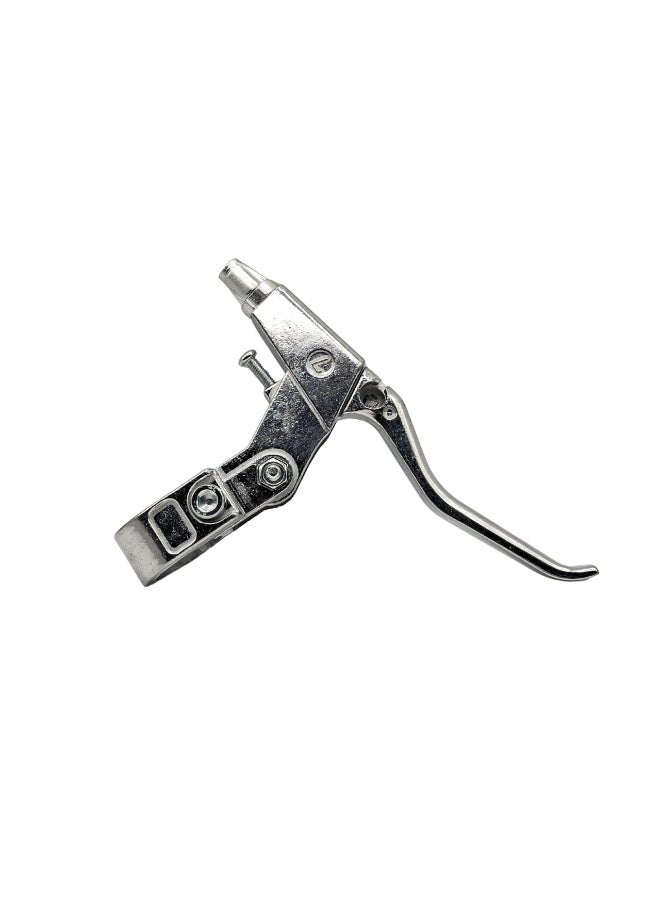 Fukukawa Universal Alloy Bicycle Brake Levers Front & Rear Pair Lightweight Aluminum Handlebar Brake Levers for MTB BMX Road Folding Bikes Anti-Rust Silver - Image 3