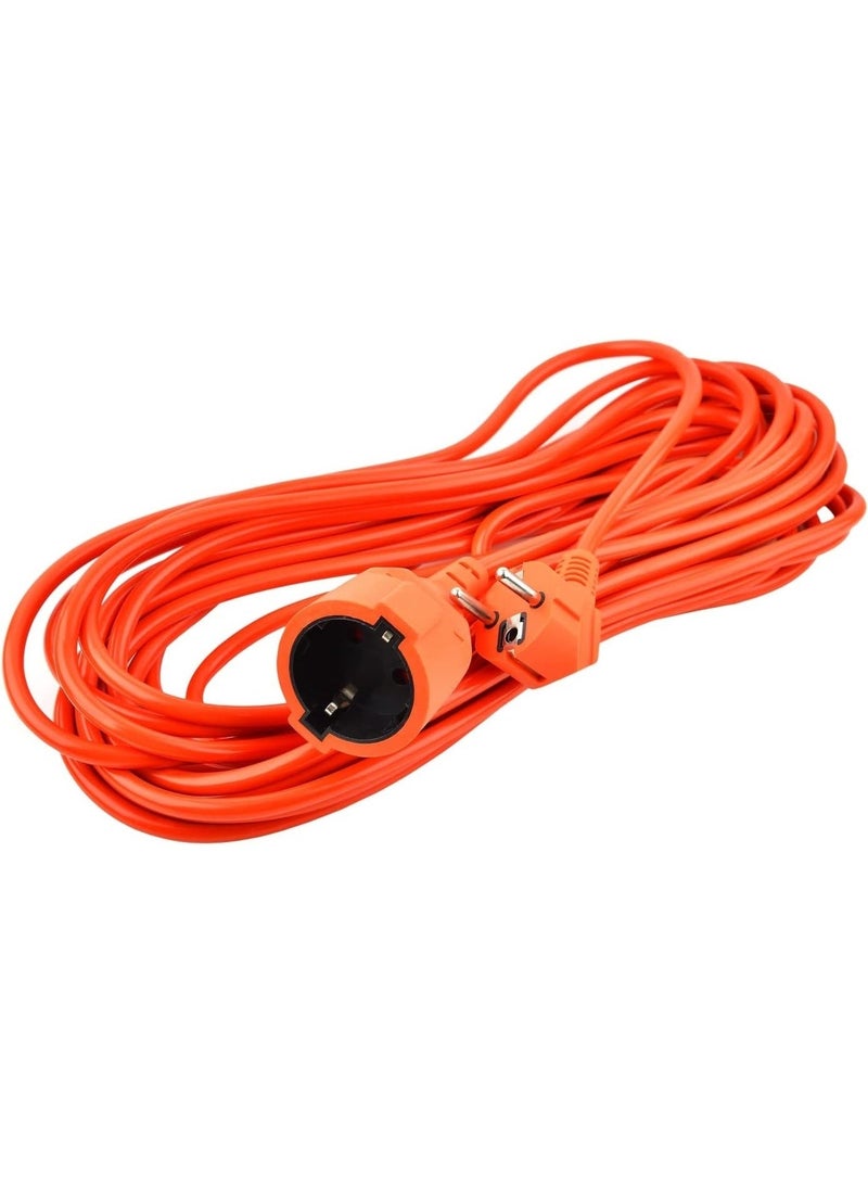 Orange extension cord, 5 meters, 10 amps. - Image 1