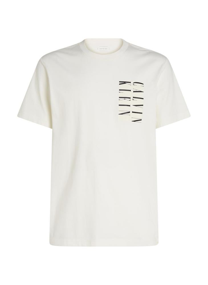 Calvin Klein Jeans Serif Box Graphic T-Shirt  - Image 5