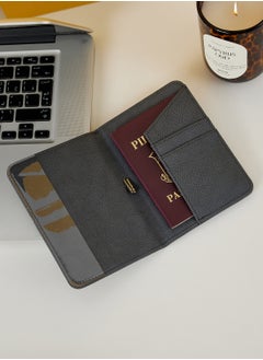 Typo Commute Off The Grid Passport Holder Welsh Slate  - Image 2