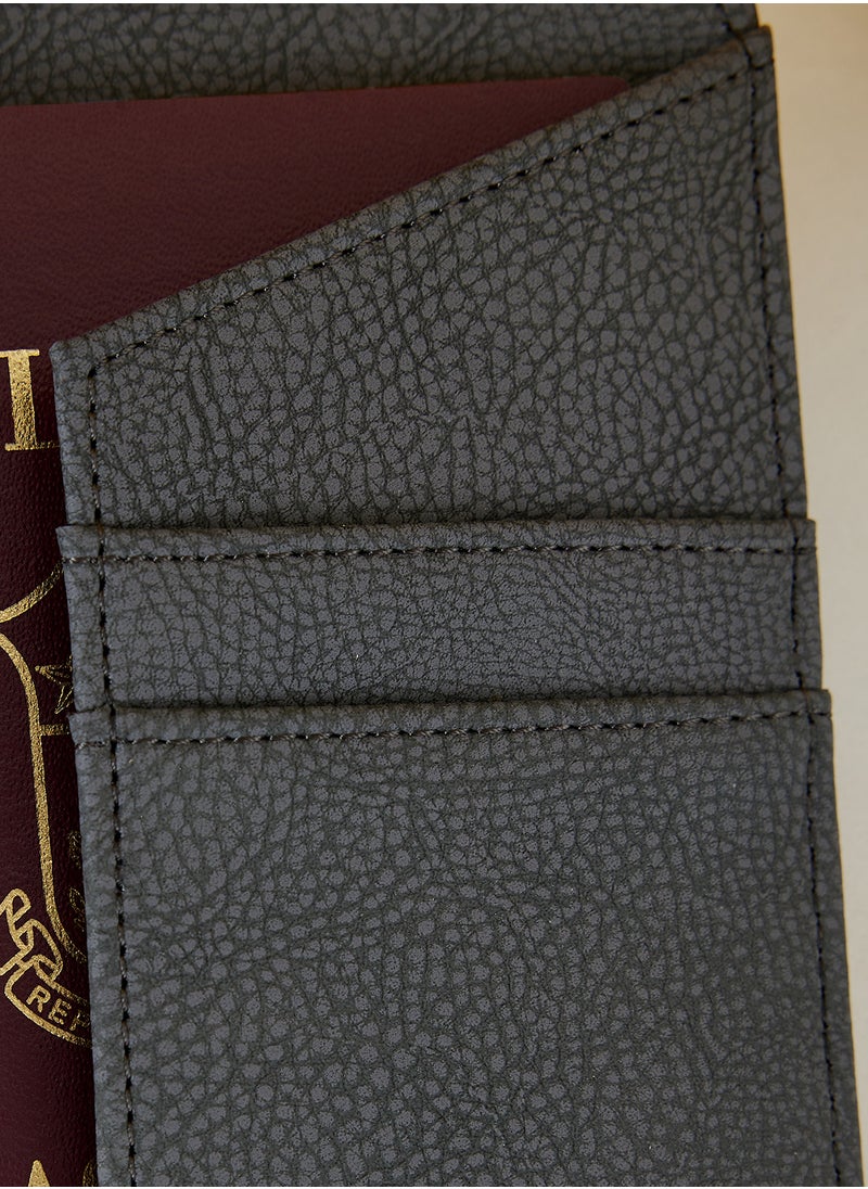 Typo - Commute Off The Grid Passport Holder Welsh Slate - Image 1