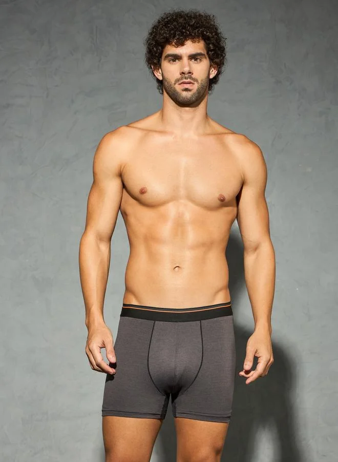 Technosport Technosport Men Solid 2-Way Stretch Trunks