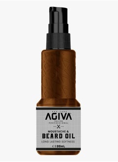 Agiva The King Moustache And Beard Oil Long Lasting Softness  - Image 2