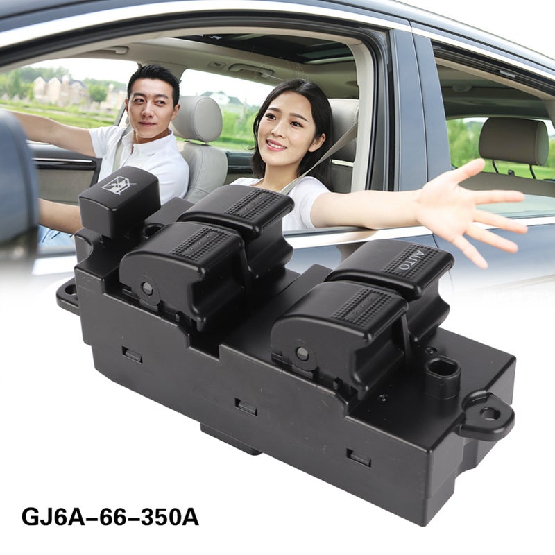 مفتاح نافذة كهربائية رئيسي لنموذج 6 للسنوات 2003-2005 GJ6A‑66‑350A - Image 3