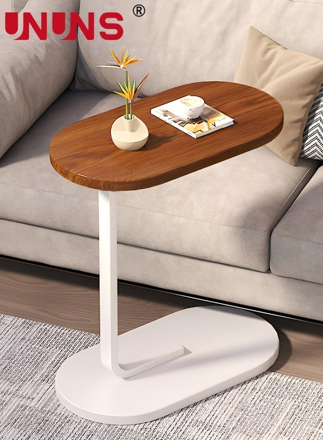 UNUNS Modern Side Coffee Table For Living room,Sofa,Corner,Bedside,Coffee Room Bedroom Indoor And Out door With Metal Frame - Image 1