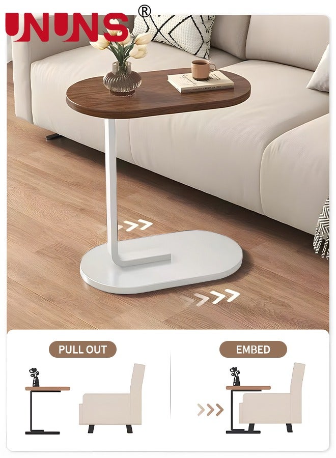 UNUNS Modern Side Coffee Table For Living room,Sofa,Corner,Bedside,Coffee Room Bedroom Indoor And Out door With Metal Frame - Image 5