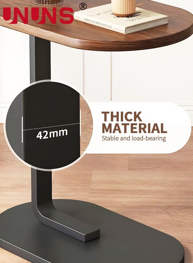 UNUNS Modern Side Coffee Table For Living room,Sofa,Corner,Bedside,Coffee Room Bedroom Indoor And Out door With Metal Frame - Image 3