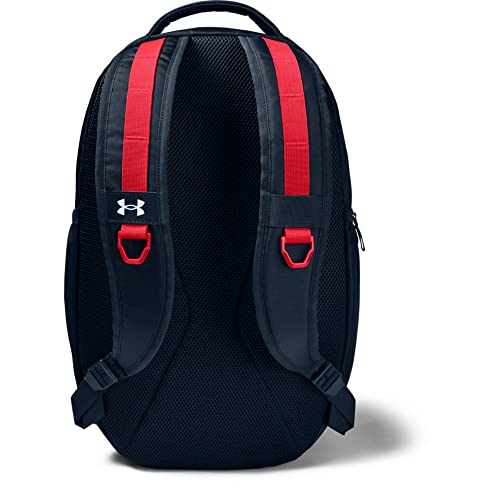 Under Armour Unisex-Adult Hustle 5.0 Backpack , Academy Blue (409)/White , One Size Fits All - Image 2