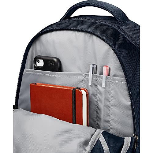 Under Armour Unisex-Adult Hustle 5.0 Backpack , Academy Blue (409)/White , One Size Fits All - Image 5