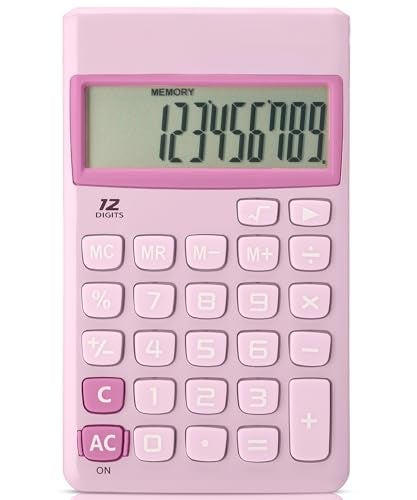 Mr. Pen- Standard Function Calculator, 12Digits, Purple, Small, Pocket Calculator, Basic Office Calculators - Image 1