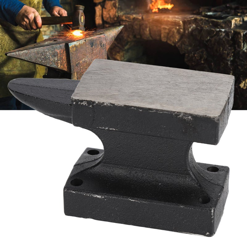 Anvil Horn Cast Iron 1lb Bench Rustproof High Hardness Forging Tool for Smithing - Image 1