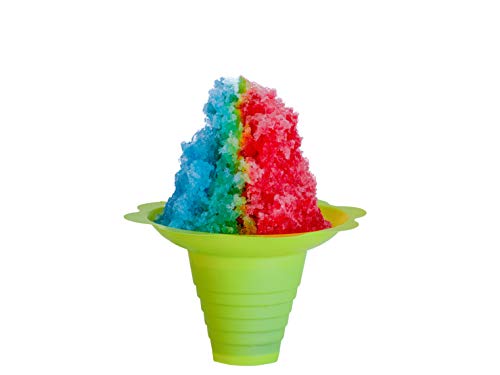 Paragon - Manufactured Fun 8-Ounce SNO-Cone Flower Drip Tray Cups, Multicolor, 100-Cup Case - Image 3