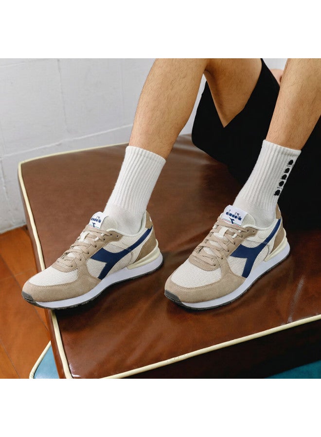 DIADORA ديادورا فينيتشي أحذية رياضية رجالية كاجوال عتيقة بيوني بلو، ينصح بمقاس أكبر واحد 41 - Image 4