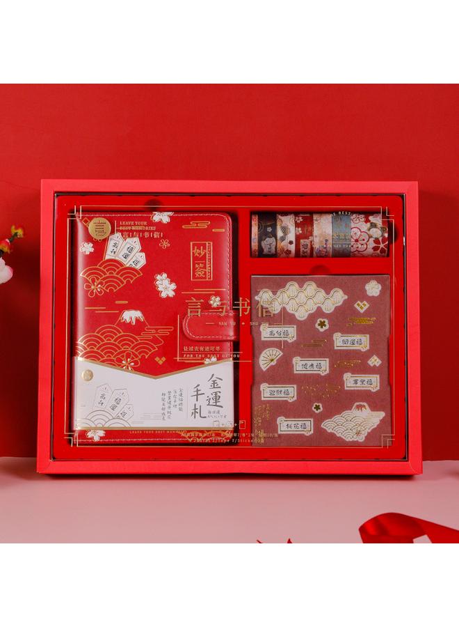 Bluejw Creative Hand Account Gift Box Suit Play Fine Post-it Notes Bookmark Gift Funny Cute Stationery Goddess Hand Account - Image 1