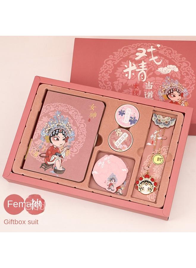 Bluejw Creative Hand Account Gift Box Suit Play Fine Post-it Notes Bookmark Gift Funny Cute Stationery Goddess Hand Account - Image 2