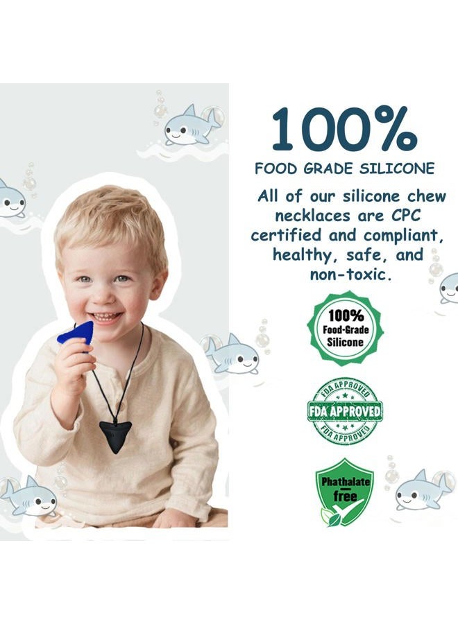 MaberryTech Direct Chew Necklaces for Sensory Kids, 6 Pack Chewy Necklace Sensory Toys for Autism, ADHD, Anxiety- Silicone Teething Necklace Oral Chew Toys for Boys Girls Adults Chewer Reduces Chewing Fidgeting - Image 4