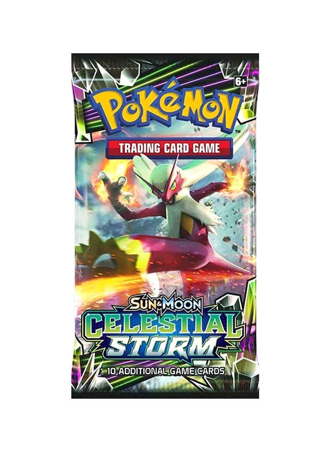 NIBEMINENT Card Game Sm Celestial Storm Booster Pack (10 Cards)