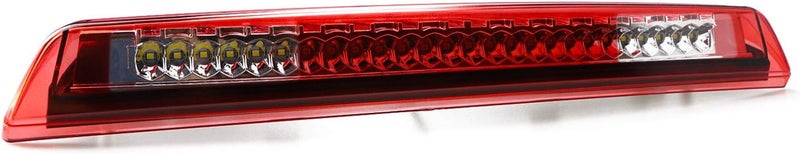 Bomusou Fit for Nissan Titan (2004-2015) for Nissan Frontier (2005-2016) LED 3rd Brake Light Rear Tail Brake Light Cargo Lamp Rear Lamp for 26590-EA800 (Chrome Housing Red Lens) - Image 3