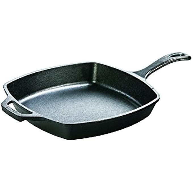 Lodge Cast Iron Square Skillet 105 Inch - Image 1