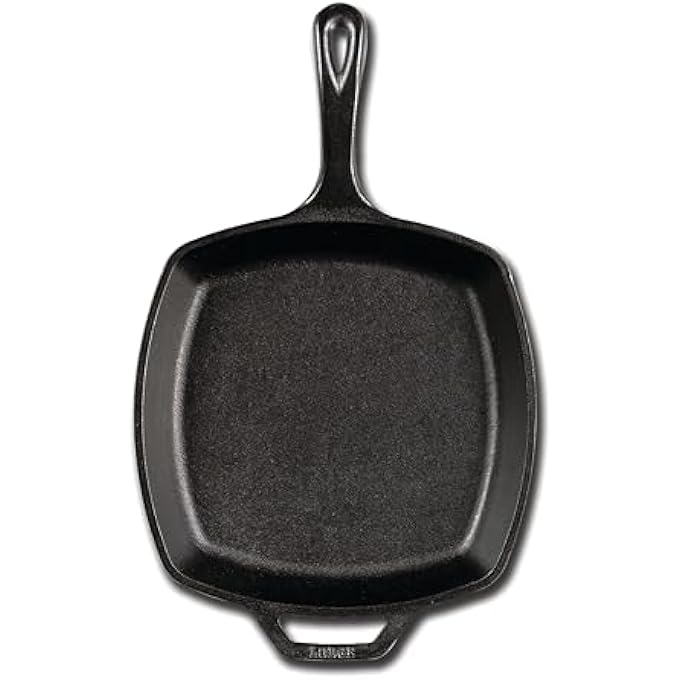Lodge Cast Iron Square Skillet 105 Inch - Image 2