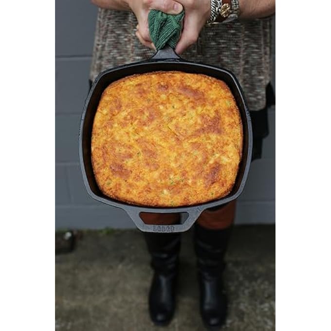 Lodge Cast Iron Square Skillet 105 Inch - Image 4