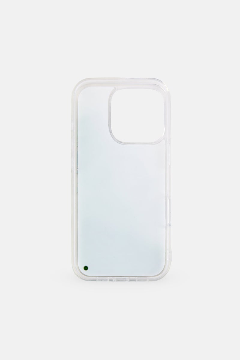 GUESS iPhone 16 Pro Magsafe Compatible Liquid Glitter Phone Case, Multicolor - Image 2
