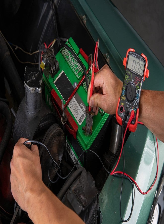 INNOVA 3320 Auto-Ranging Digital Multimeter, Red & Black - Image 3