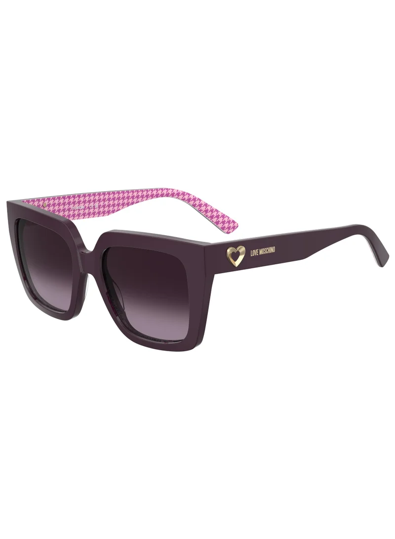 لوف موسكينو MOSCHINO LOVE MOL099/S Sunglasses Purple Square