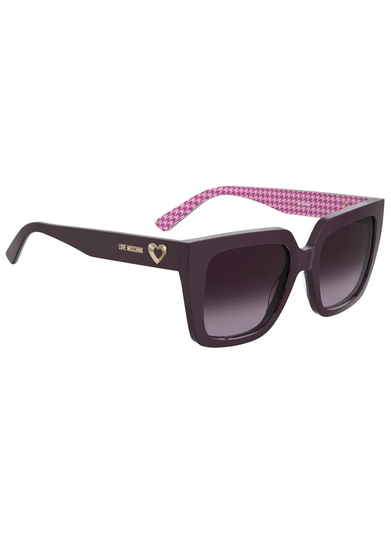 لوف موسكينو MOSCHINO LOVE MOL099/S Sunglasses Purple Square