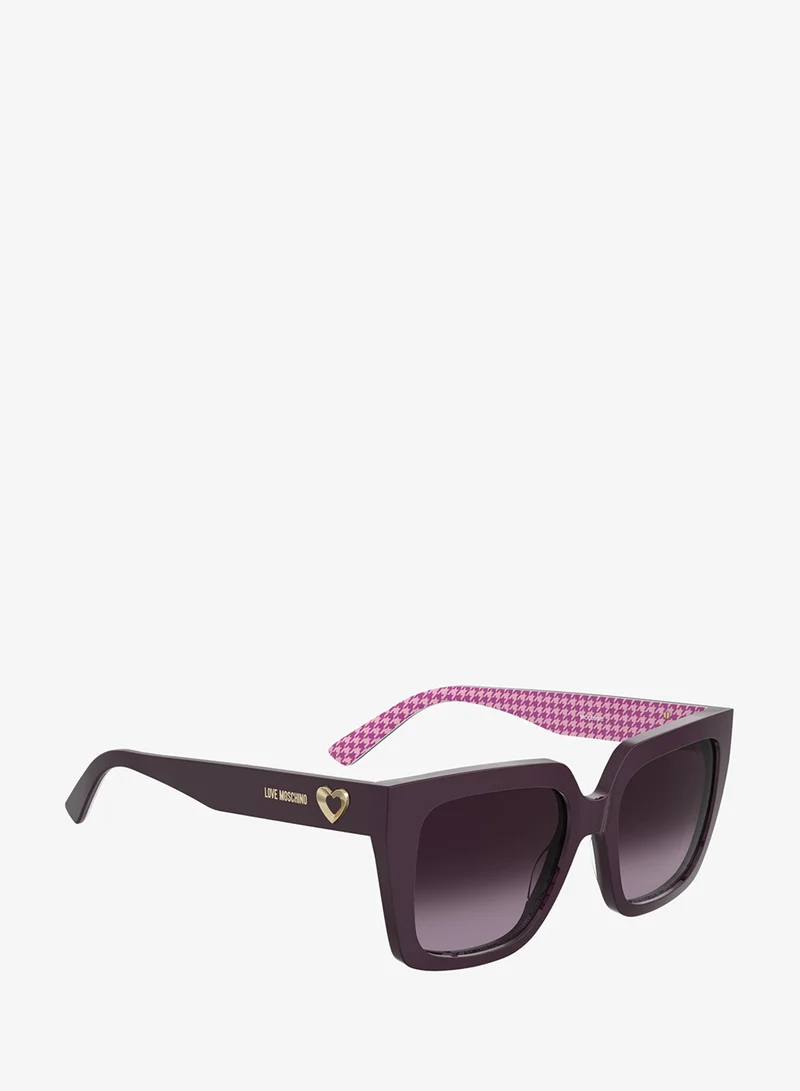 لوف موسكينو MOSCHINO LOVE MOL099/S Sunglasses Purple Square
