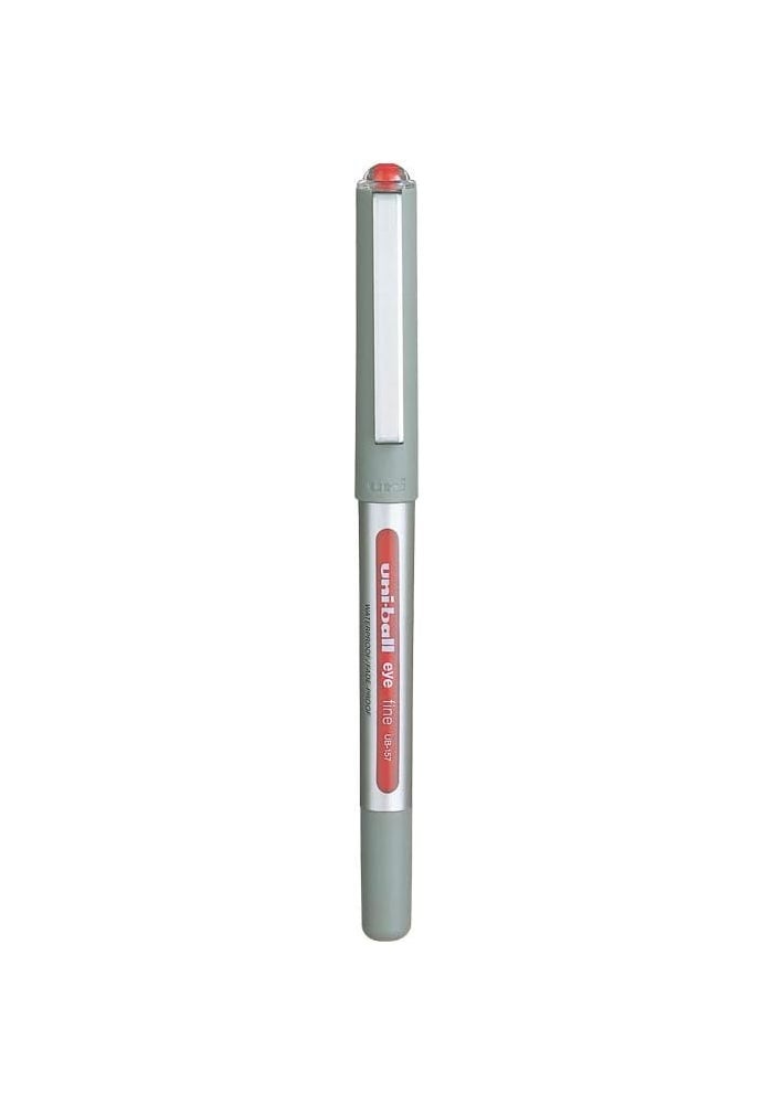 يوني بول uni-ball Eye Fine Roller Ball Pen - Red - Image 2
